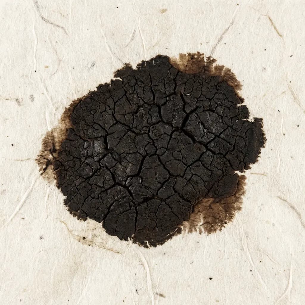 Chaga spore print — antioxidant powerhouse