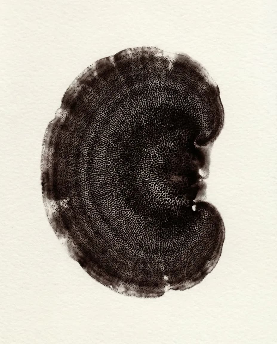 Reishi fruiting body — Ganoderma lucidum